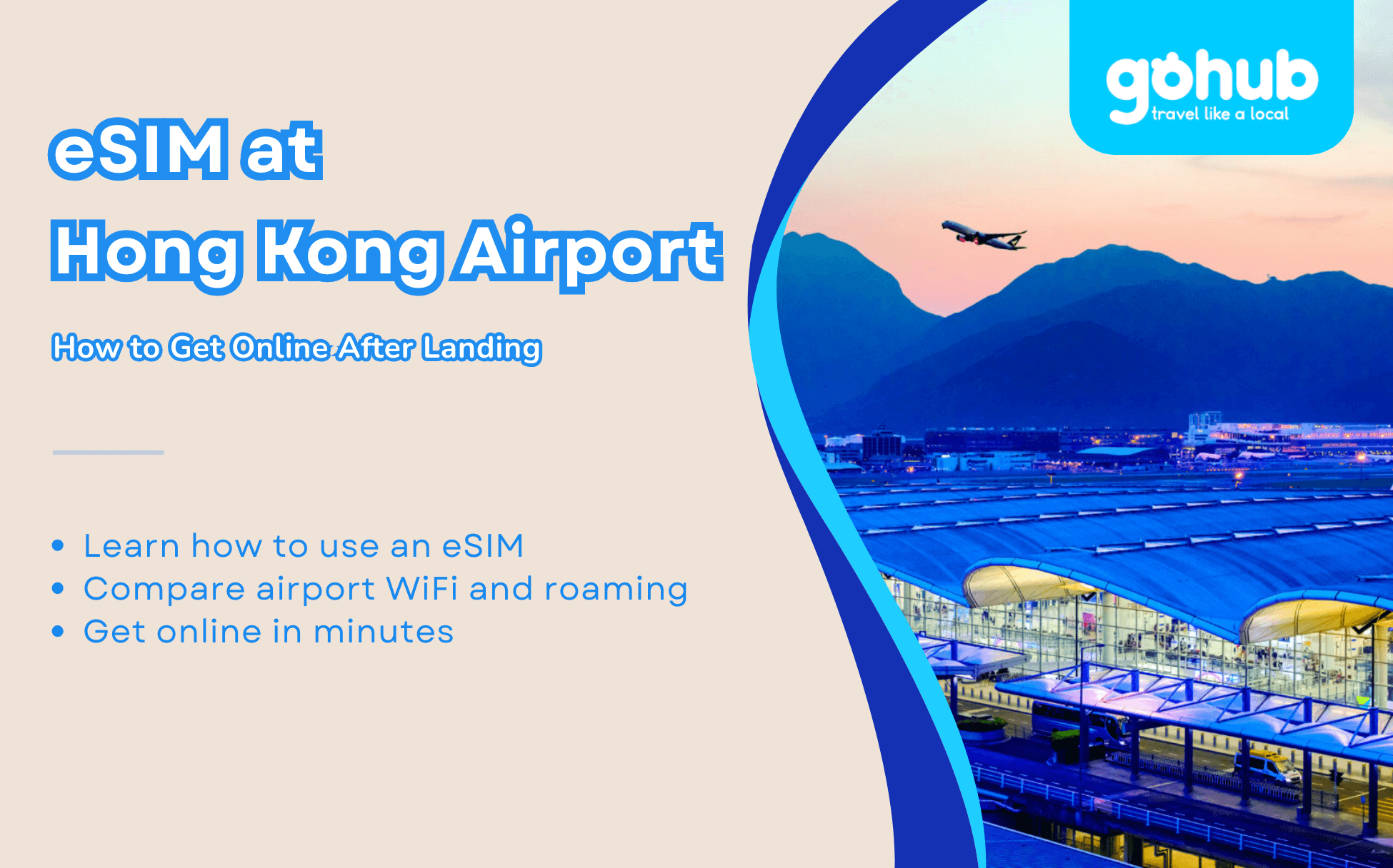 eSIM at Hong Kong Airport: How to Get Online After Landing