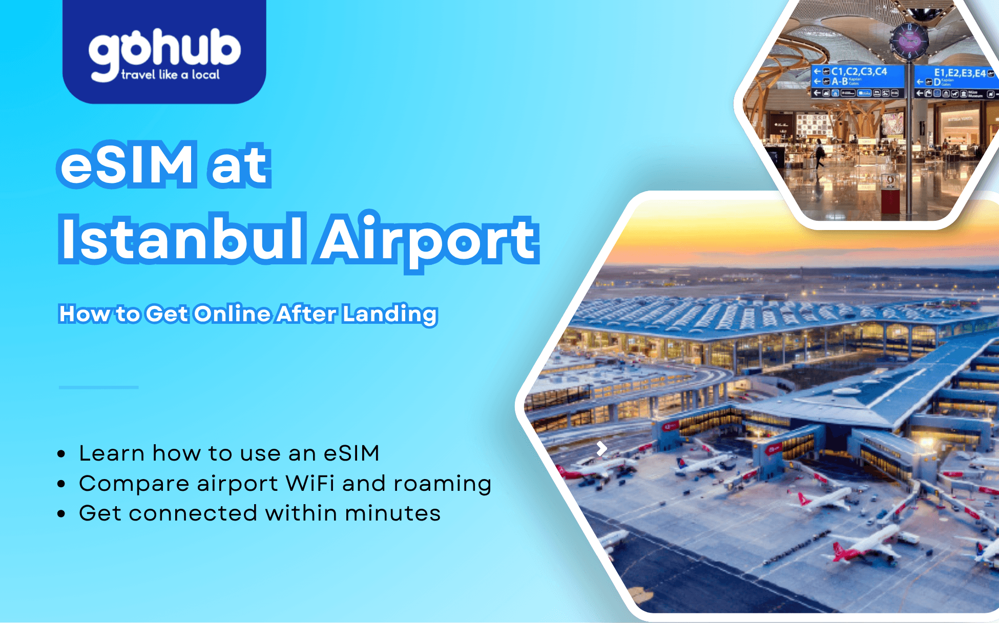 eSIM at Istanbul Airport: How to Get Online After Landing