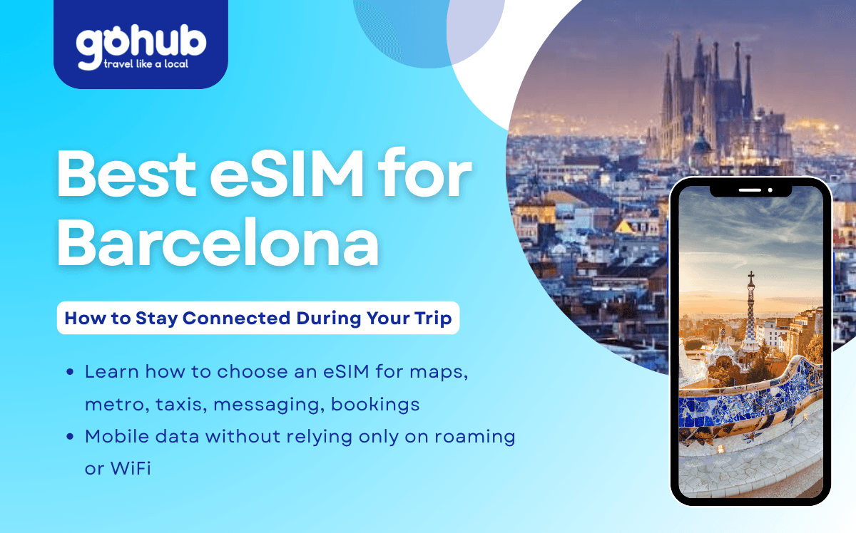 Best eSIM for Barcelona: How to Stay Connected During Your Trip