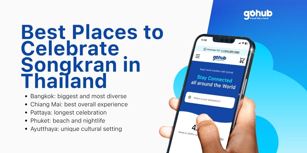 Best Places to Celebrate Songkran in Thailand (2026 Guide)