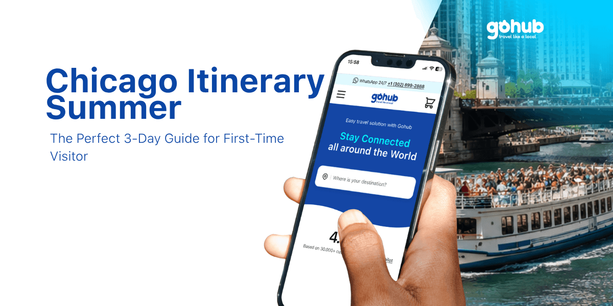 Chicago Itinerary Summer: The Perfect 3-Day Guide for First-Time Visitors