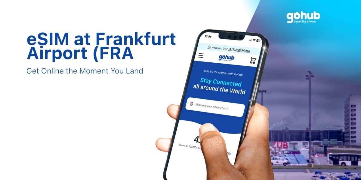 eSIM at Frankfurt Airport (FRA): Get Online the Moment You Land