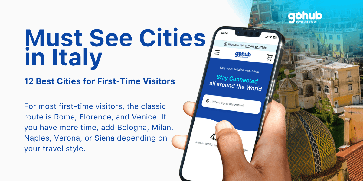 Must See Cities in Italy: 12 Best Cities for First-Time Visitors