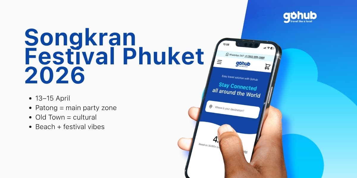 Songkran Festival Phuket 2026: Best Places, Tips & What to Expect