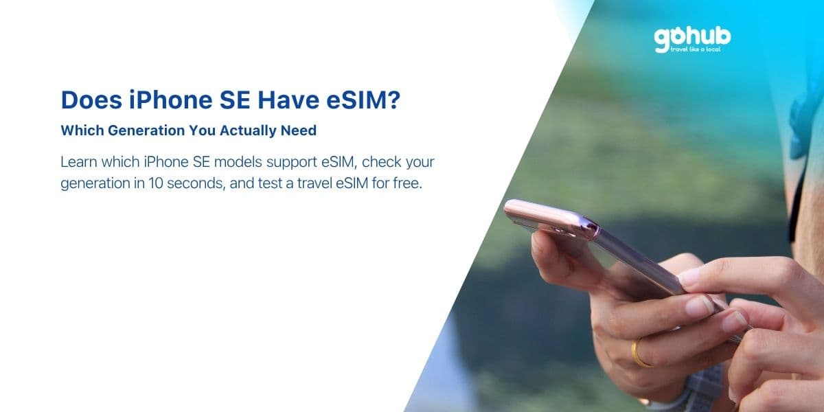 Does iPhone SE Have eSIM? Which Generation You Actually Need