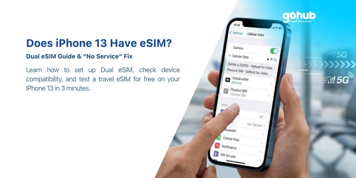Does iPhone 13 Have eSIM? How to Add One Before You Travel