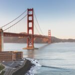 Golden Gate Bridge in San Francisco, among the best places to visit in the USA for iconic landmarks