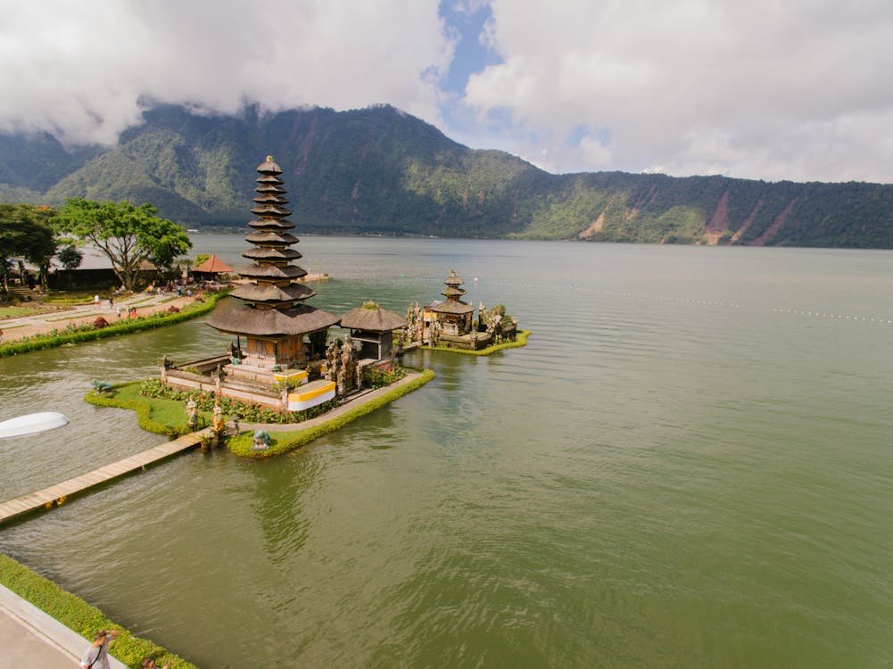 Best destinations to visit in February in Southeast Asia showing ancient temple