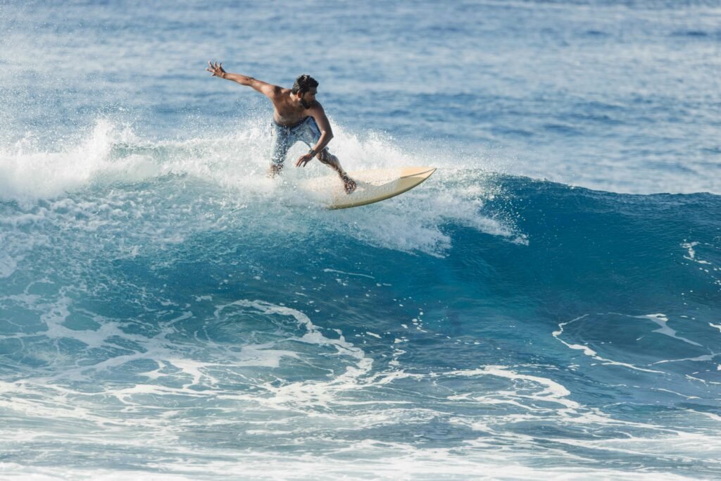 best time for surfing in Maldives
