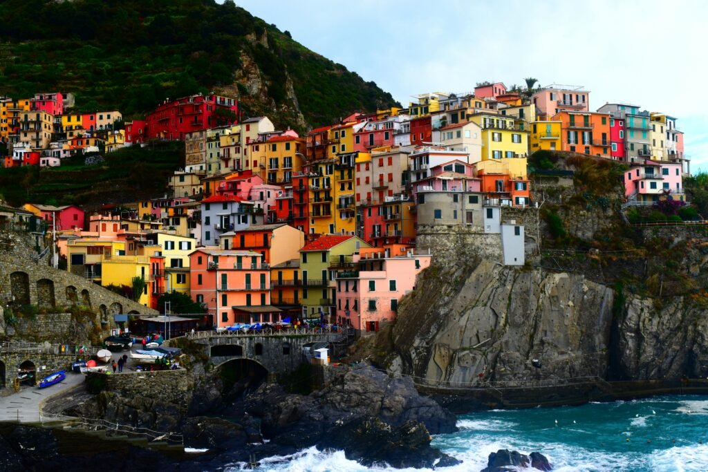 Best places to visit in August - Italy's Cinque Terre coastline in summer