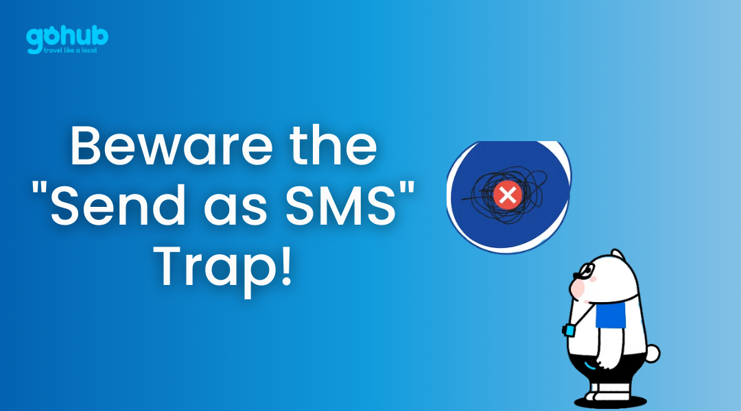 Beware the Send as SMS Trap