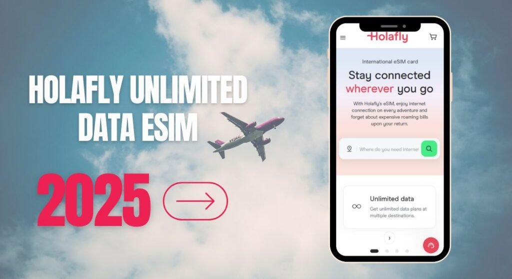 Nomad travel eSIM app interface