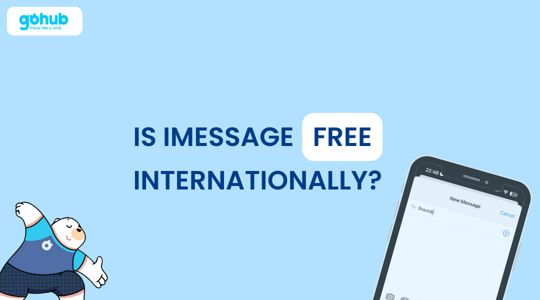 Is using iMessage abroad free