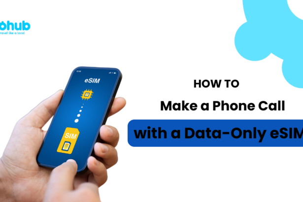 How to make a phone call with a data-only eSIM