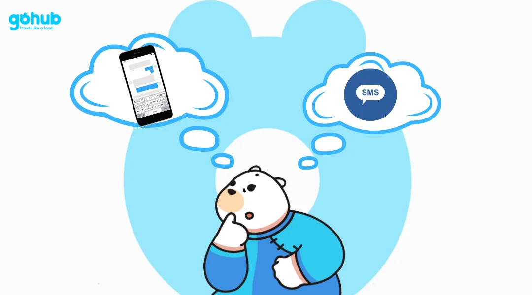 iMessage and traditional SMS