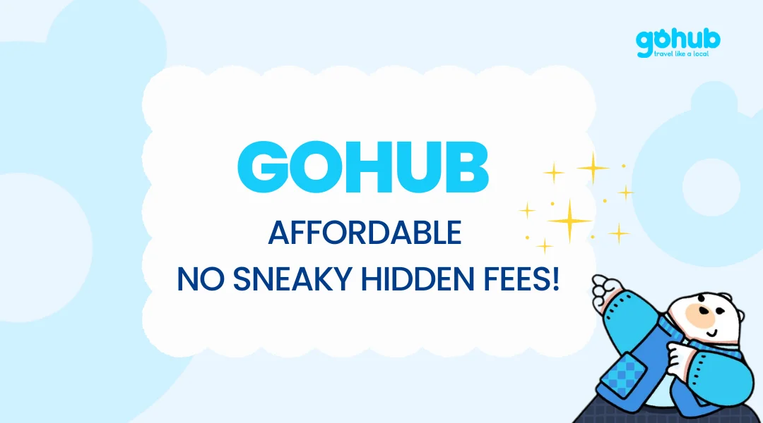 no sneaky hidden fees with Gohub