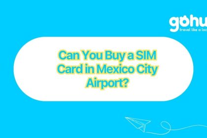 Can You Buy a SIM Card in Mexico City Airport Gohub