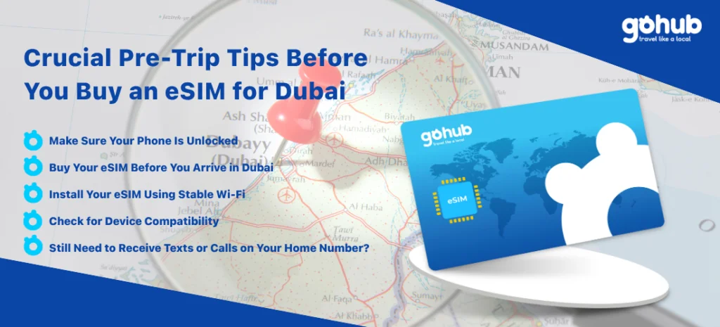Gohub tips for Dubai traveling