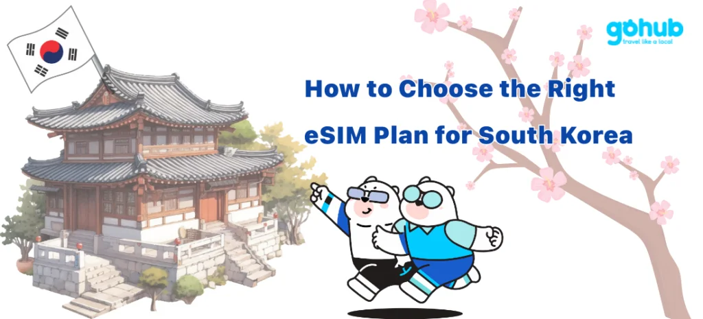 How to Buy eSIM for South Korea | Gohub travel eSIM guide