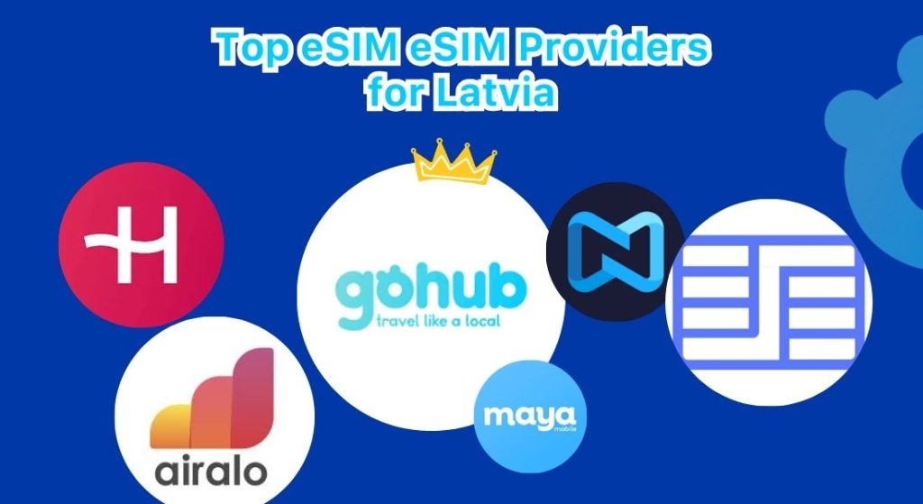 Top eSIM eSIM Providers for Latvia