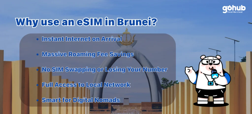 Why Should Use travel esim in Brunei