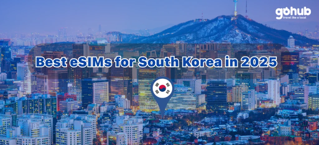 best eSIM for South Korea travel 2025