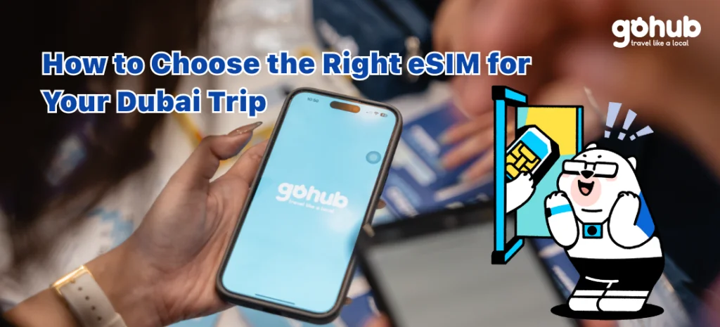 how to choose the right eSIM for your dubai trip