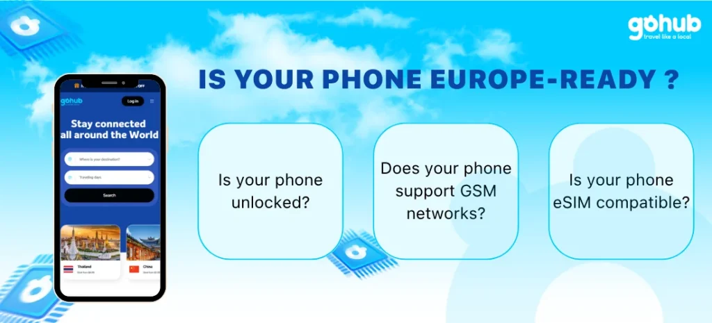 how to use your US phone in Europe